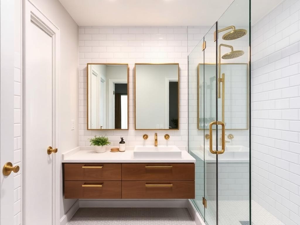 Bathroom renovation — after