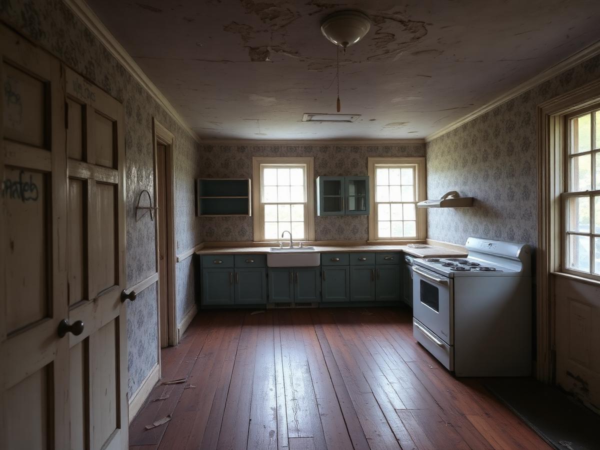 Kitchen renovation — before