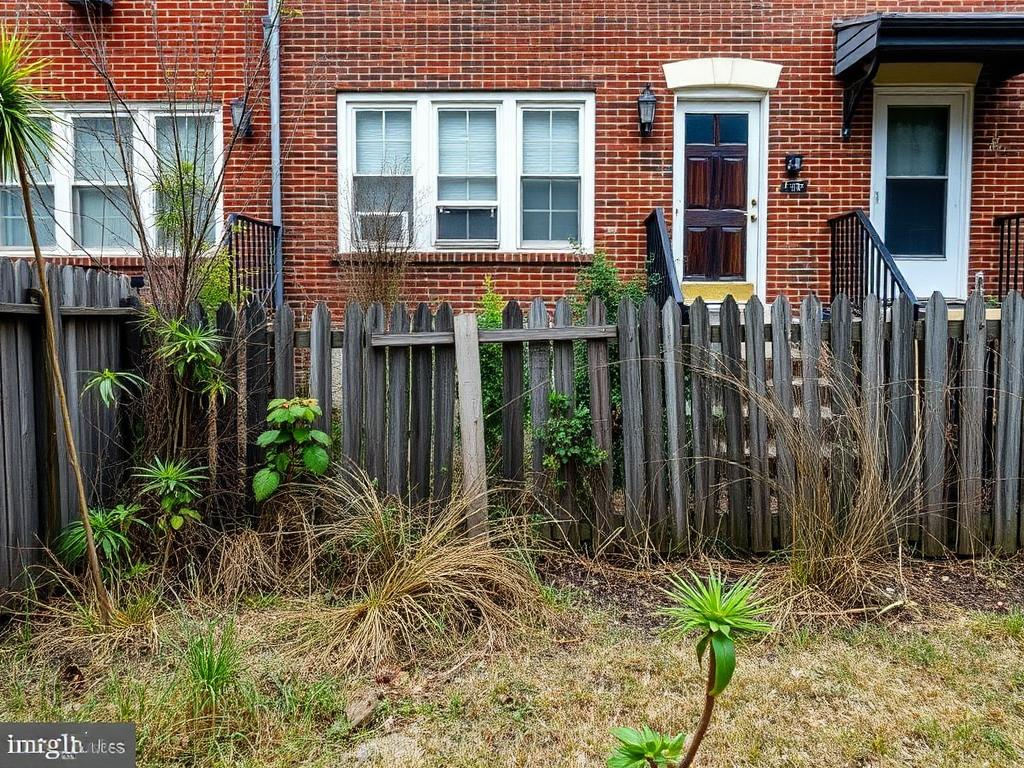 Backyard transformation — before
